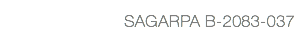SAGARPA B-2083-037